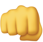 Rock emoji